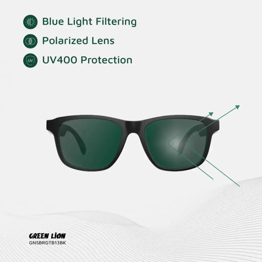 Green Lion Sydney Smart Glasses - Black (9)