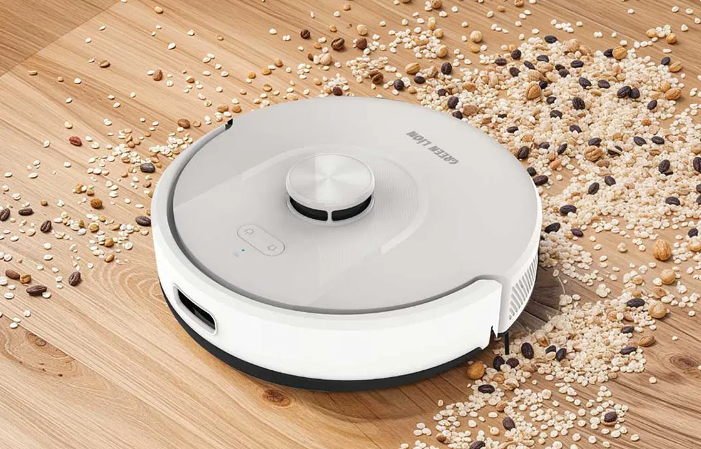 GreenLionSmartRobotVacuumCleaner-white