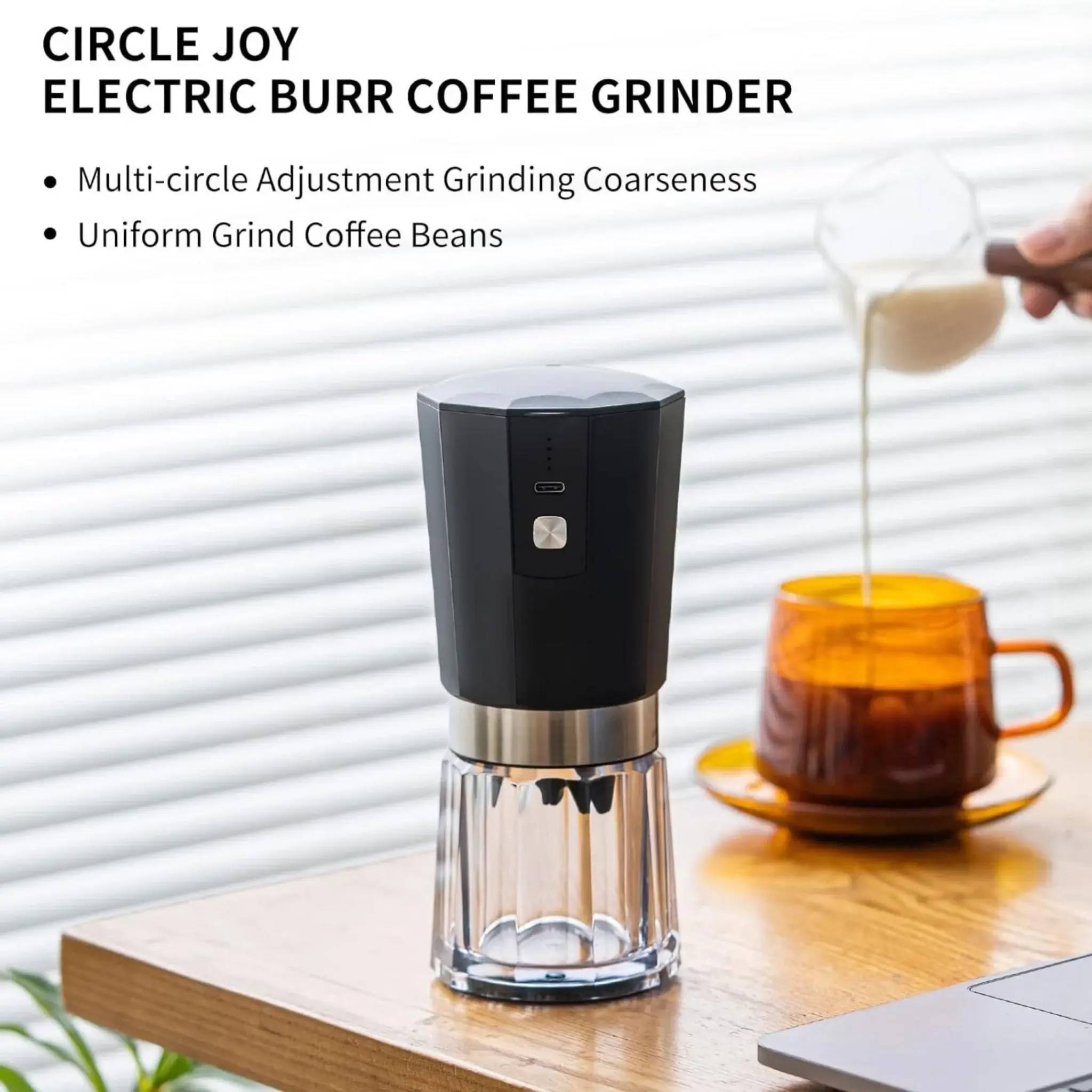 LePresso-Cordless-Electric-Conical-Burr-Grinder-Black-10