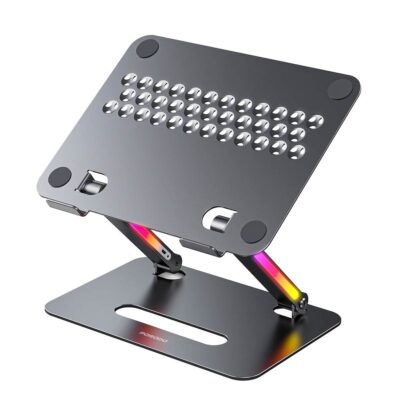 استند لپ‌تاپ پرودو مدل Porodo 17.3" Aluminum Laptop Stand PD-LFST050-GY