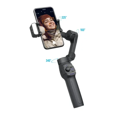 گیمبال و استابلایزر سه محوره هوشمند پرودو Porodo 3-Axis Light Gimbal PD-LFST127-BK