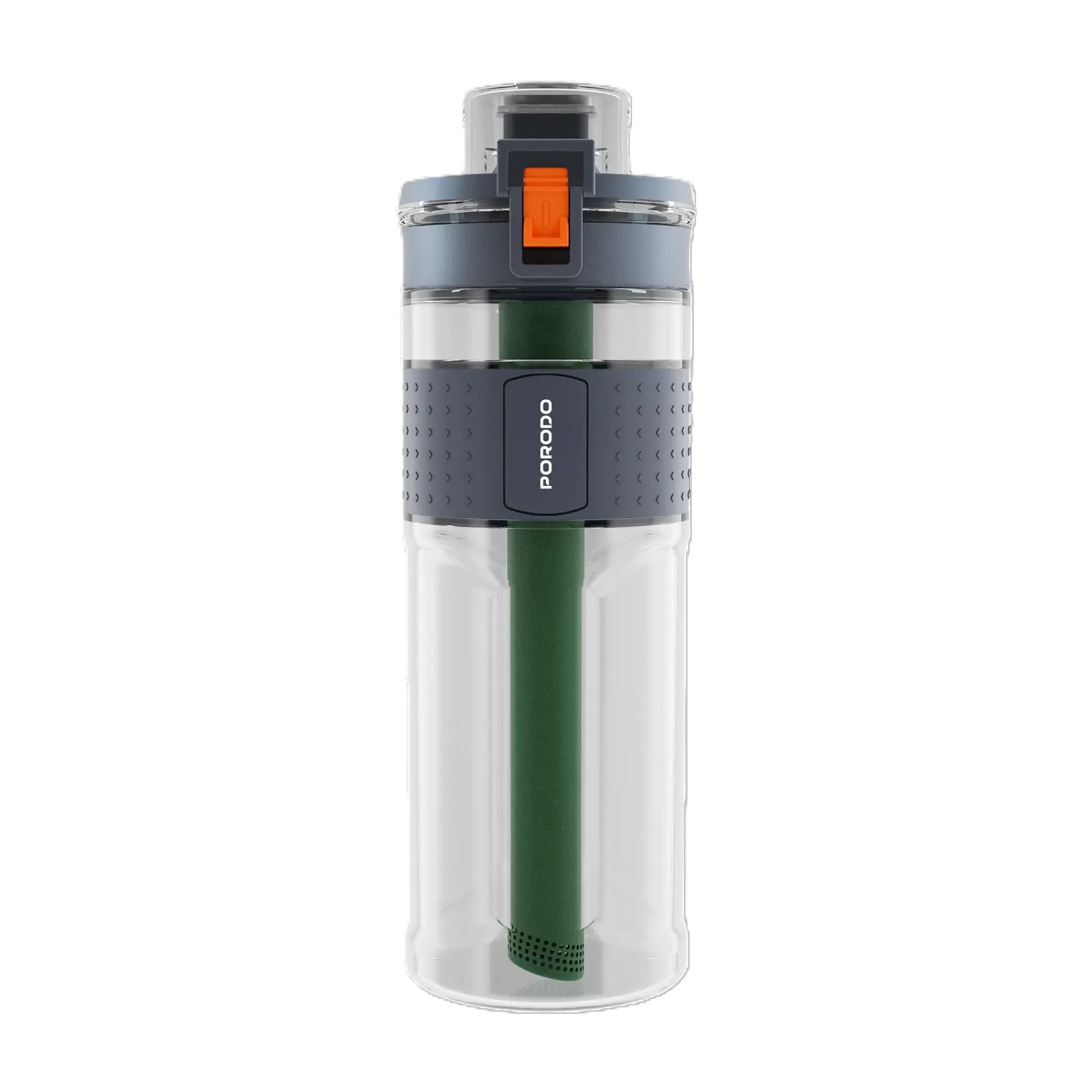 Porodo Lifestyle 2-Stage Filtration Water Bottle - Black