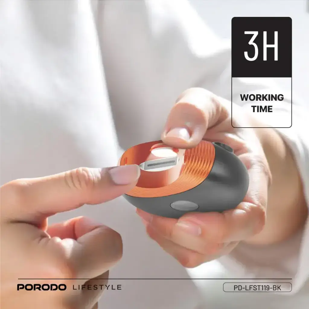 Porodo Lifestyle All-In-One Nail Trimmer Set - Black (3)