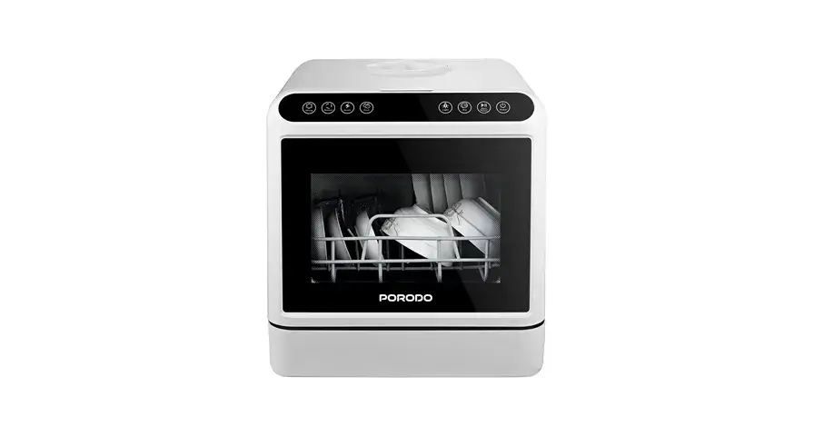 Porodo Lifestyle Counter-Top Dishwasher - White (10)