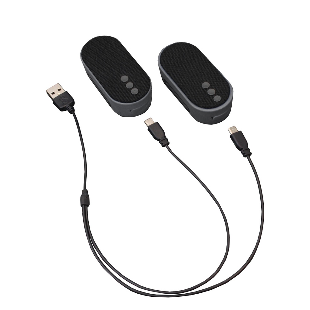 Porodo Soundtec Neck Audio Wireless Speaker And Detachable Design - Black (1)