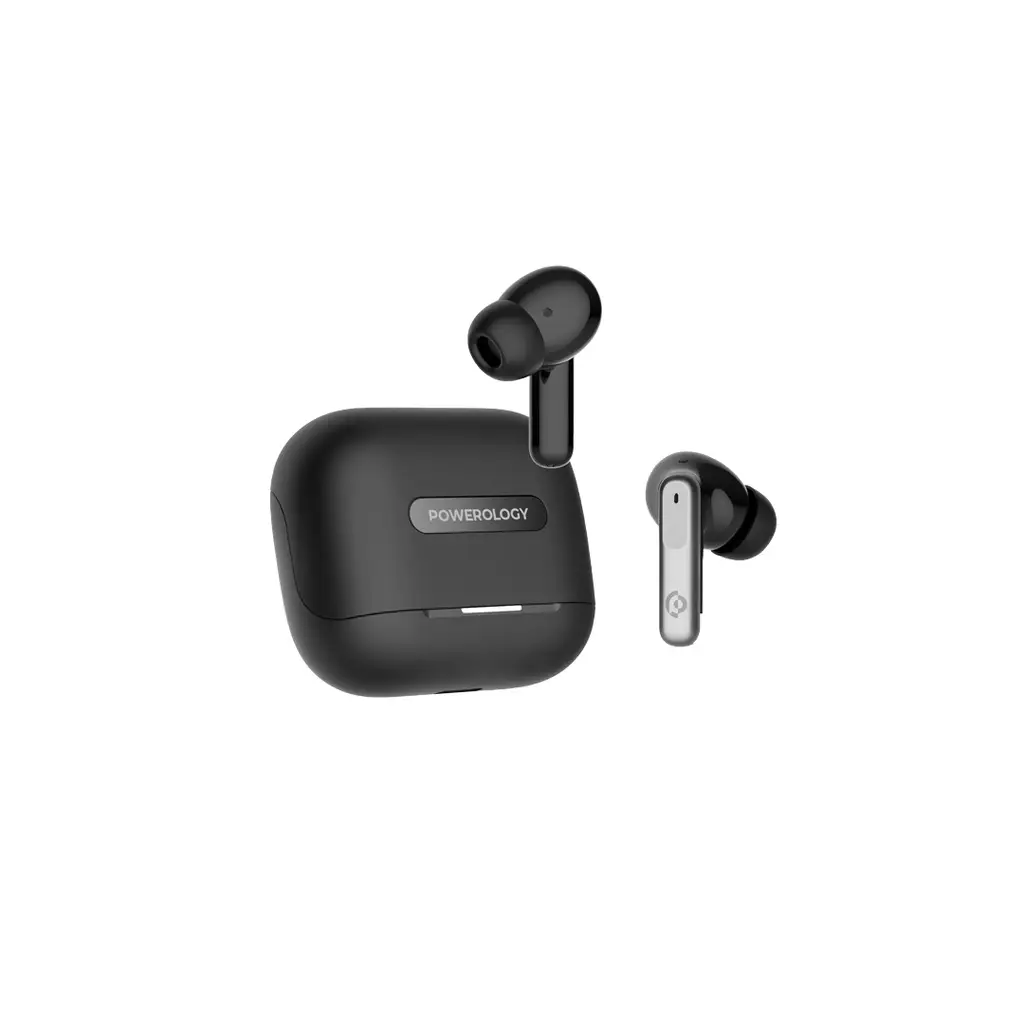 Powerology 6 Mic Hybrid ANC + ENC True Wireless Buds (1)