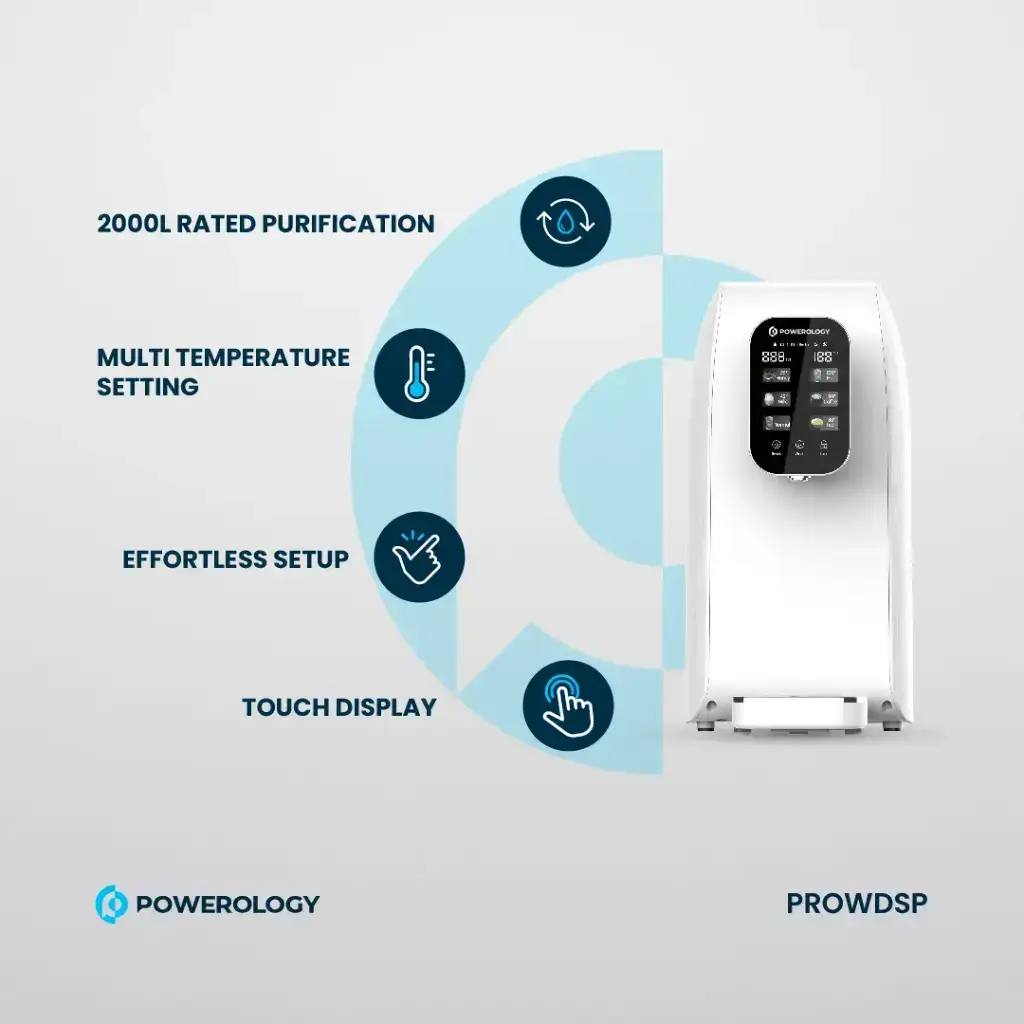 Powerology Reverse Osmosis Water Purifier & Dispenser - White (6)