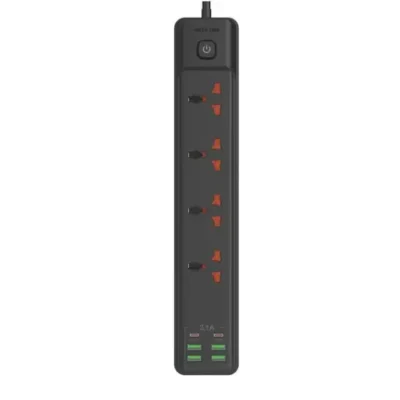 چند راهی برق گرین لاین مدل Green lion GNPOWS4USBGYGTIN 2500W