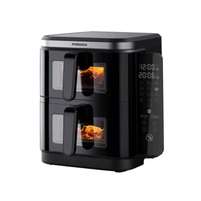سرخکن و هوا پز بدون روغن دو طبقه پرودو مدل Porodo LFST087 Lifestyle Double Stack Air Fryer