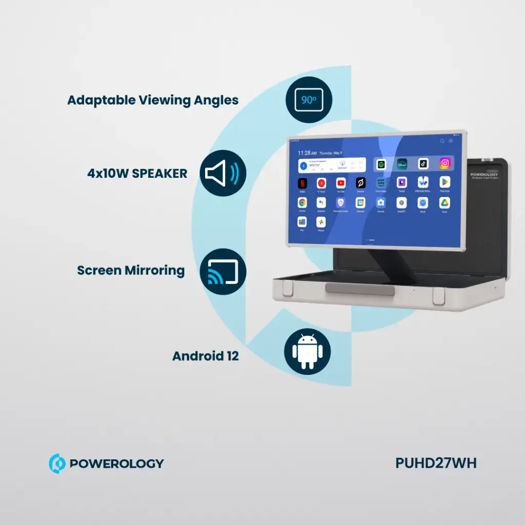 تبلت-اندرویدی-قابل-حمل-27-اینچ-پاورولوژی-مدل-PUHD27WH-7