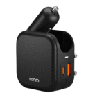 شارژر خودرو و دیواری تسکو TSCO مدل TCG 53 با 2 پورت (USB-A و USB-C) و فست شارژ