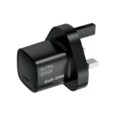 شارژر دیواری 20 وات 3 پین پاوا Pawa مدل Solid Gan PW-GN20UK