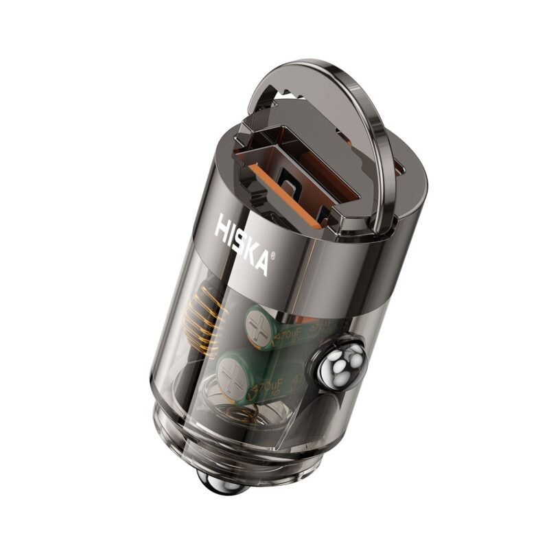 شارژر فندکی 63 وات هیسکا مدل HCC-317