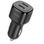 شارژر فندکی SOLID CAR CHARGER Dual USB Port 2.4A از برند پاوا Pawa