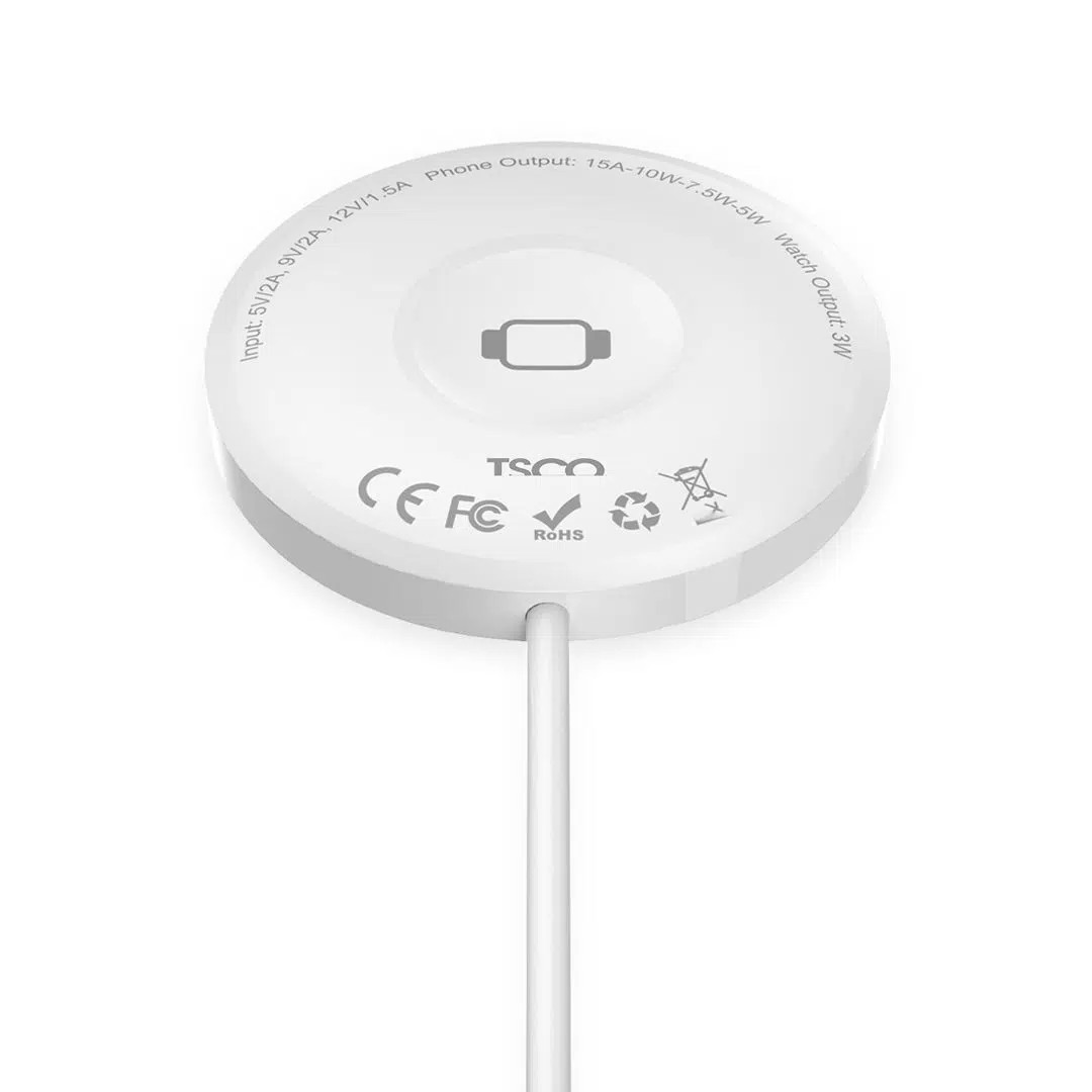 شارژر وایرلس تسکو مدل TTW 100 (3)