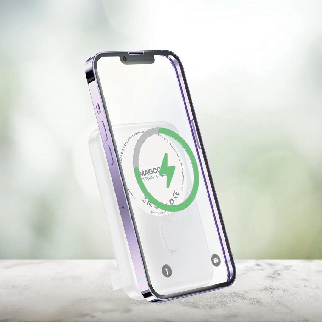 پاوربانک Pawa مدل MagCore Magsafe ظرفیت 10000 میلی آمپر ساعت (2)