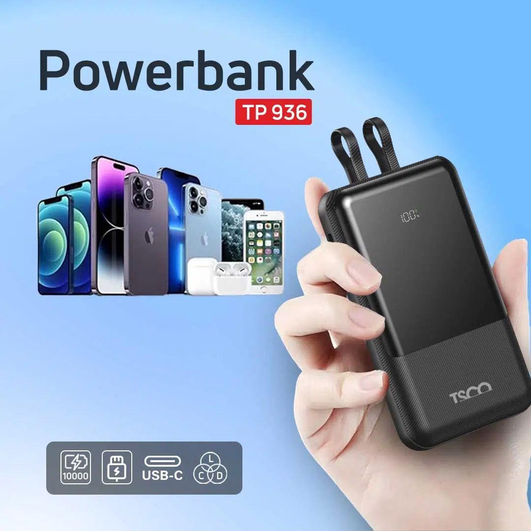 پاوربانک تسکو مدل TP 936 (3)