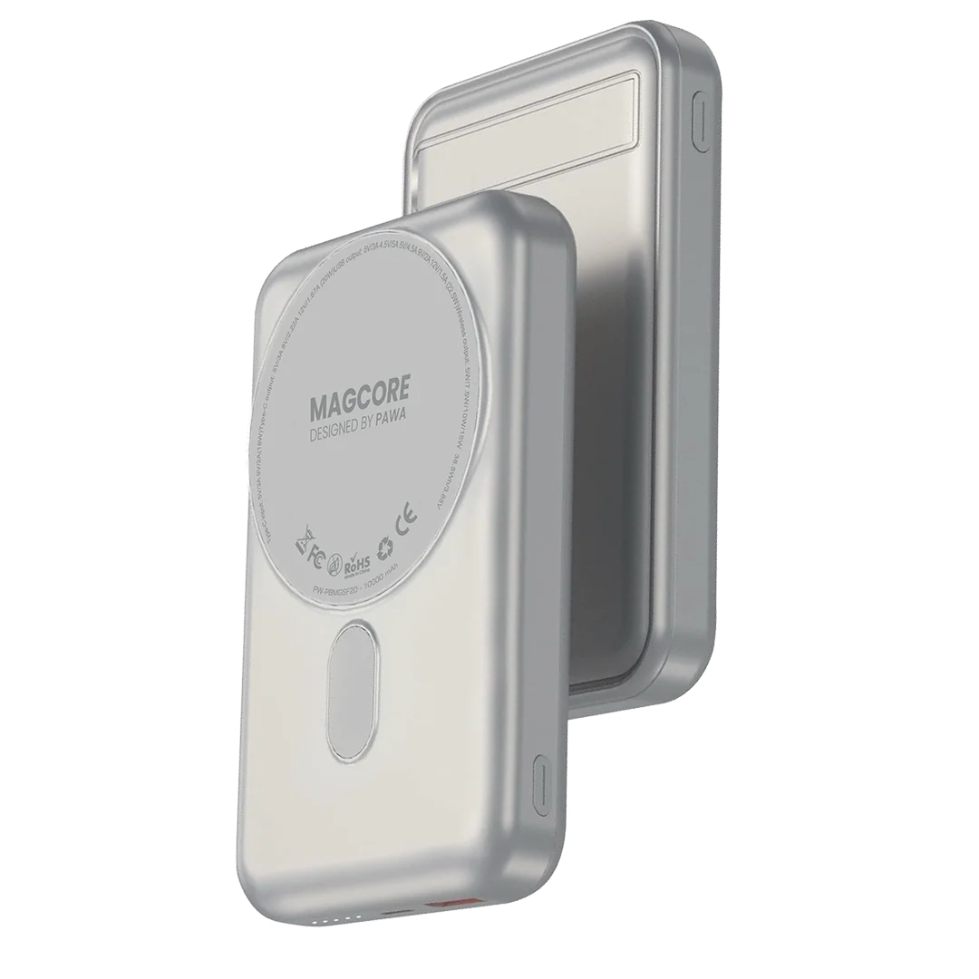 پاوربانک پاوا Pawa مدل MagCore Magsafe ظرفیت 10000 میلی آمپر ساعت