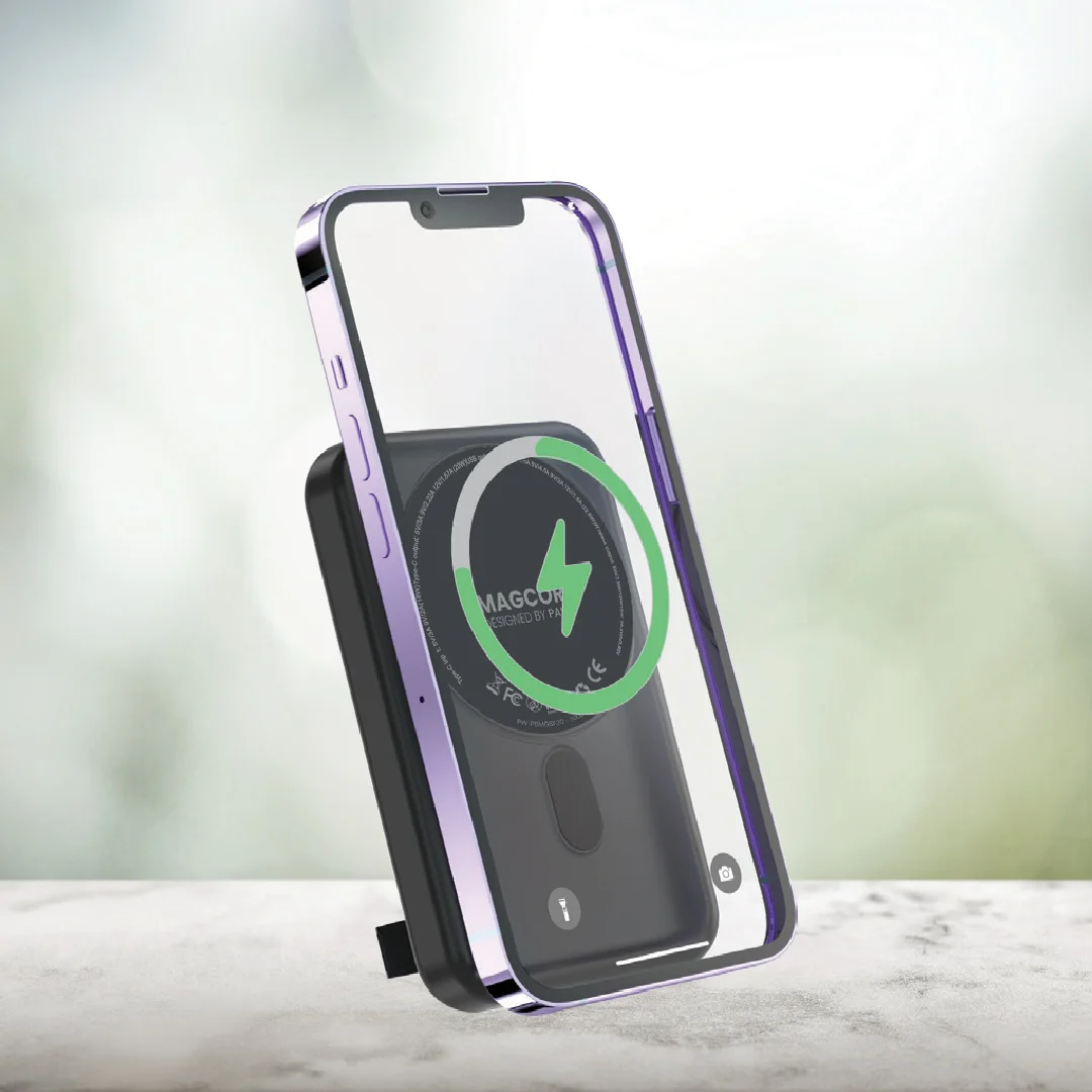 پاوربانک پاوا pawa مدل MagCore Magsafe ظرفیت 10000 میلی آمپر ساعت (2)