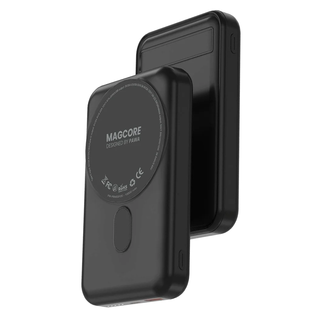 پاوربانک پاوا pawa مدل MagCore Magsafe ظرفیت 10000 میلی آمپر ساعت