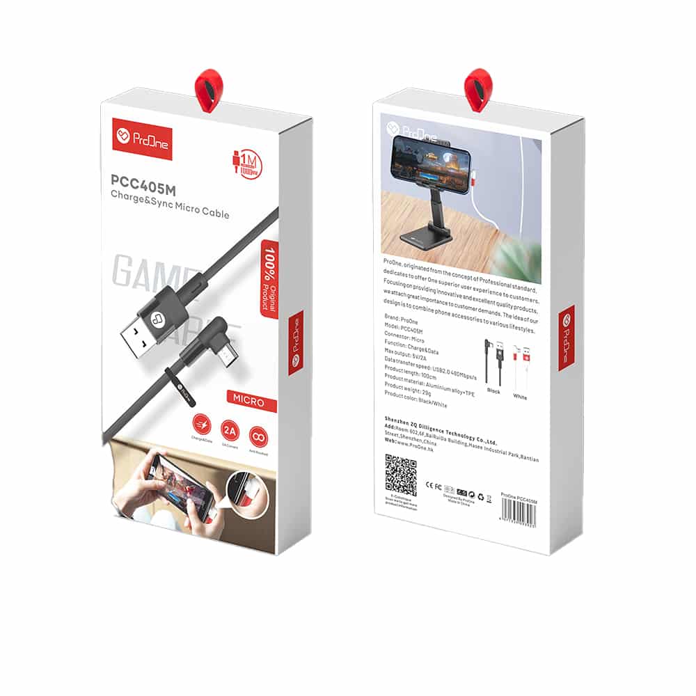 کابل شارژ Micro پرووان مدل PCC405M (1)