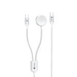 کابل شارژ 2 در 1 مغناطیسی و Type-C پرووان مدل PWL830