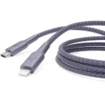 کابل 1.2 متر USB C به Lightning پاورولوژی Powerology Braided Type-C to Lightning Cable 1.2M P23BRCL12
