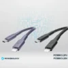 کابل 2 متر USB C به Lightning پاورولوژی Powerology Braided Type-C to Lightning Cable 2M P23BRCL2 - Image 6