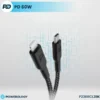 کابل 2 متر USB C به Lightning پاورولوژی Powerology Braided Type-C to Lightning Cable 2M P23BRCL2 - Image 7