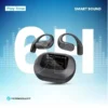 هدفون بی سیم نمایشگردار پاورولوژی Powerology Air Conduction ENC TWS Earbuds PWLAU007 - Image 4