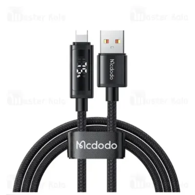 کابل لایتنینگ طول 1.2 متر شدت جریان 3 آمپر با نمایشگر مک دودو Mcdodo CA-7970