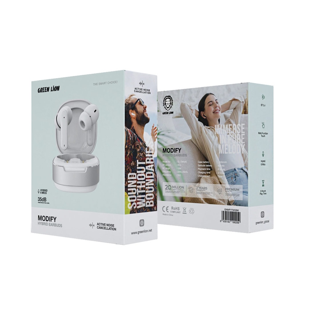 Green Lion Modify Hybrid Earbuds (1)