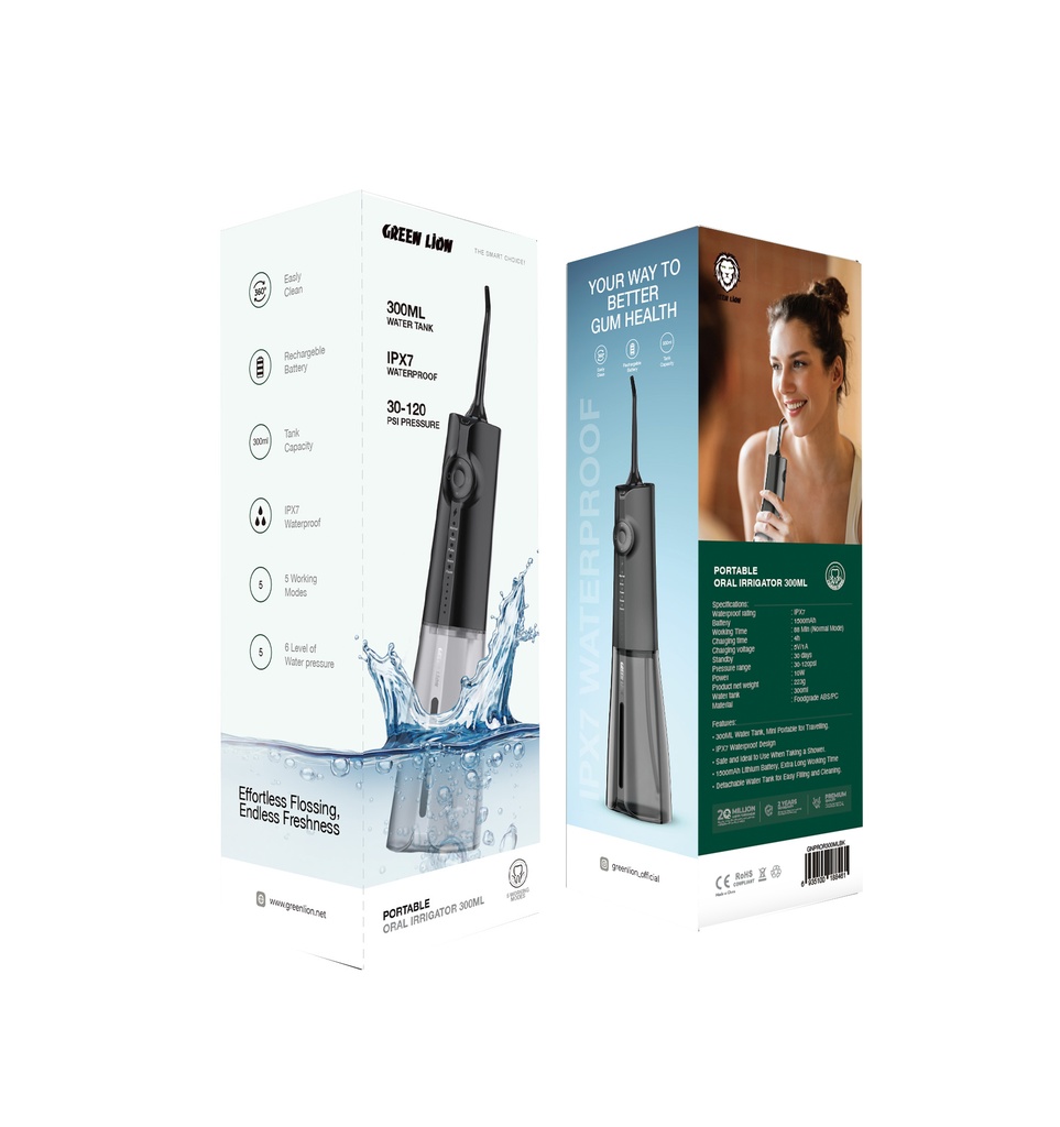 Green Lion Portable Oral Irrigator 300ML (1)