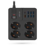چند راهی هوشمند و شارژر گرین لاین Green Lion Power Socket 7 USB-A Port & 1 PD Port 3250W