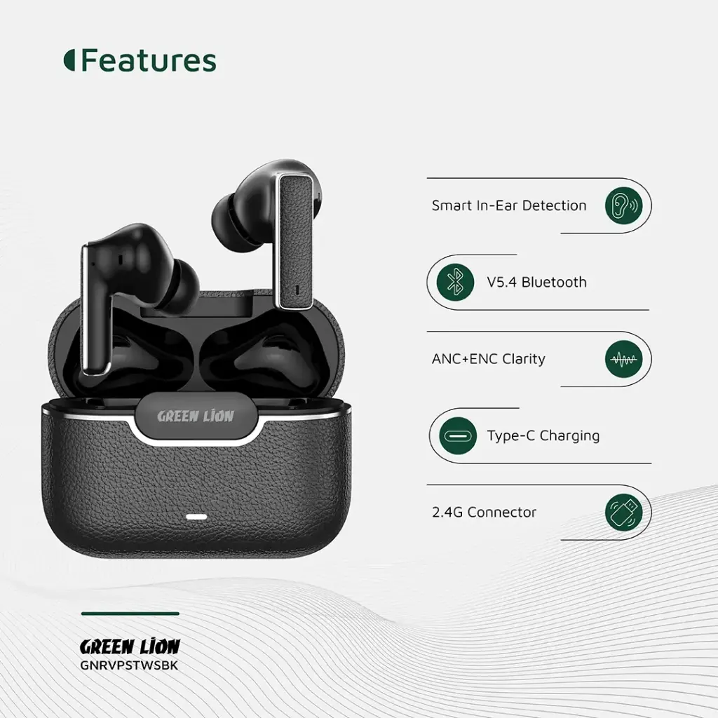 Green Lion River Plus True Wireless Earbuds (1)