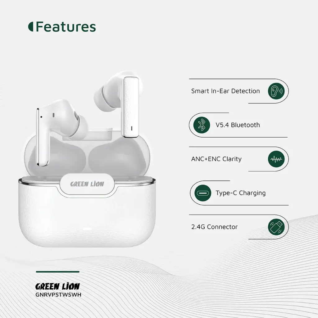 Green Lion River Plus True Wireless Earbuds (7)