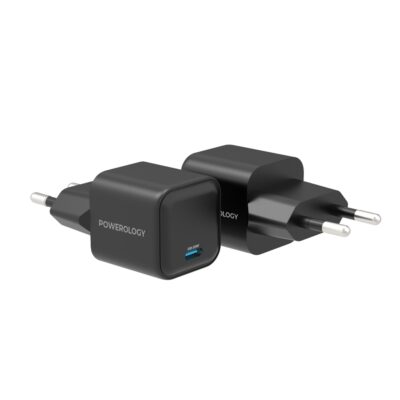 شارژر دیواری 35 وات پاورولوژی Powerology 35W GaN Charger P35WSPCEU‏