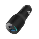 شارژر فندکی 53 وات پاورولوژی Powerology 35W Dual Ports Car Charger PCCSR012