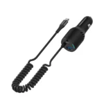 شارژر فندکی 100 وات پاورولوژی Powerology PD100W Type C Cable CarCharger PCCSR016