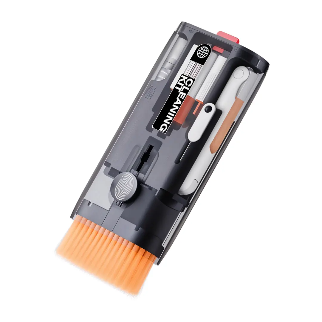 Porodo Lifestyle 11-IN-1 Multipurpose Cleaning Kit - Black (2)