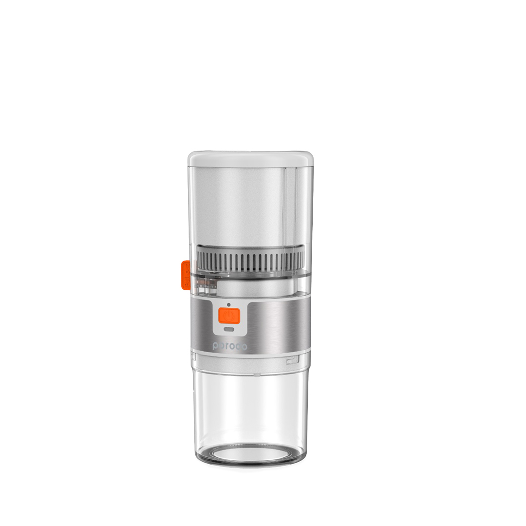 Porodo Lifestyle Portable Slow Juicer 55W - White - Orange (2)