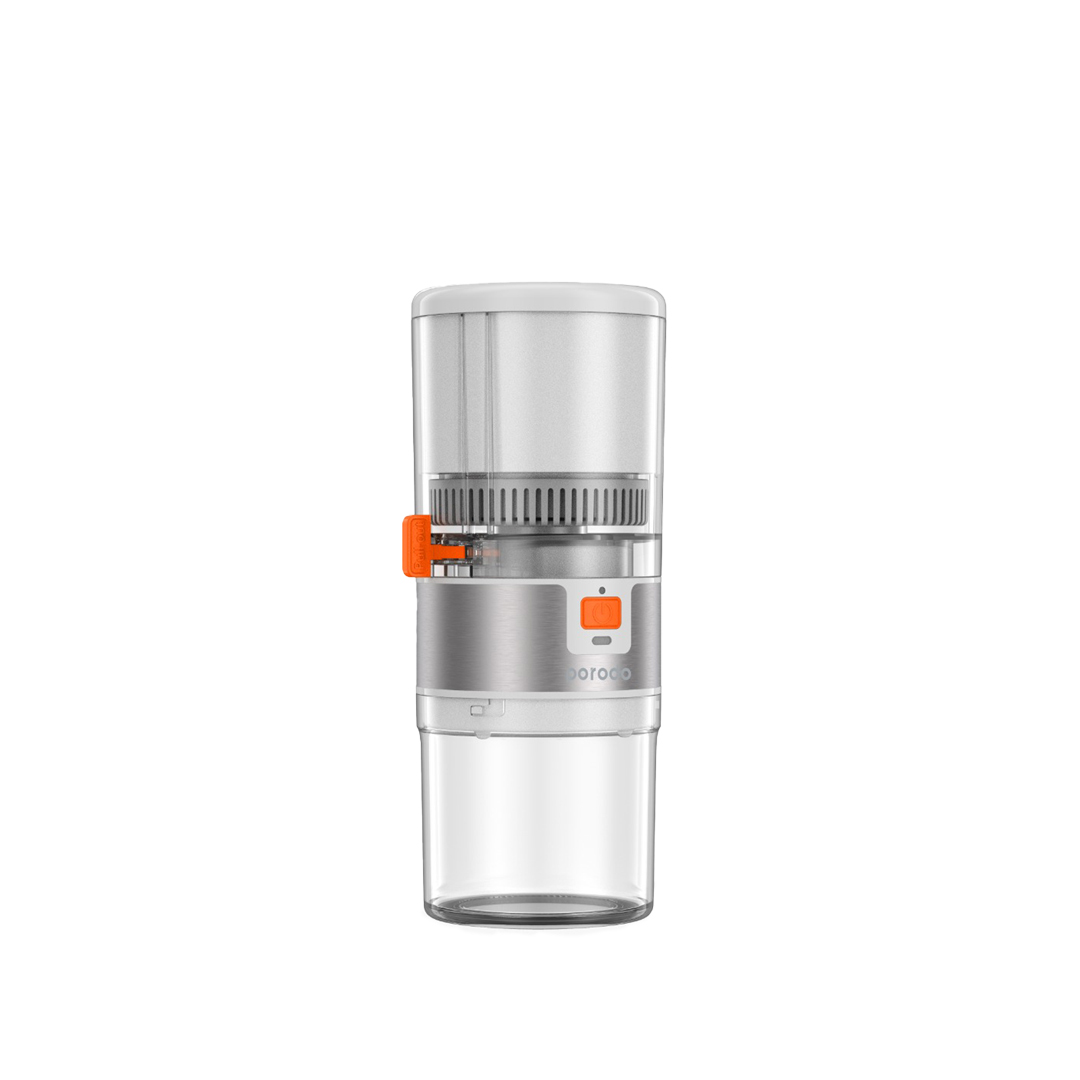 Porodo Lifestyle Portable Slow Juicer 55W - White - Orange (3)