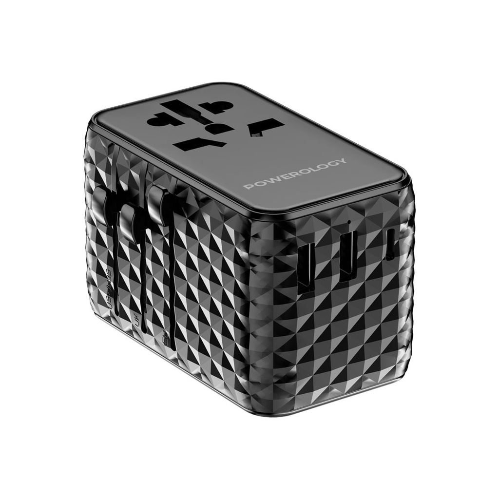 Powerology GaN Universal Charger Retractable Type-C Cable (6)