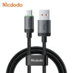 کابل شارژ سریع USB به میکرو 3 آمپر طول 1متر LED دار مک دودو مدل MCDODO CA-3990