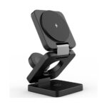 استند و شارژر وایرلس چندگانه پرودو مدل Porodo Multi-Device WIreless Magsafe Charger