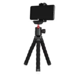 سه پایه موبایل و دوربین پرودو مدل  Porodo Flexible Versatile Tripod PD-TRPH-BK