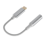 مبدل لایتنینگ به جک ۳.۵ میلی‌متری الدینیو Ldnio مدل LS-Y90i: کابل بافته‌شده و بادوام