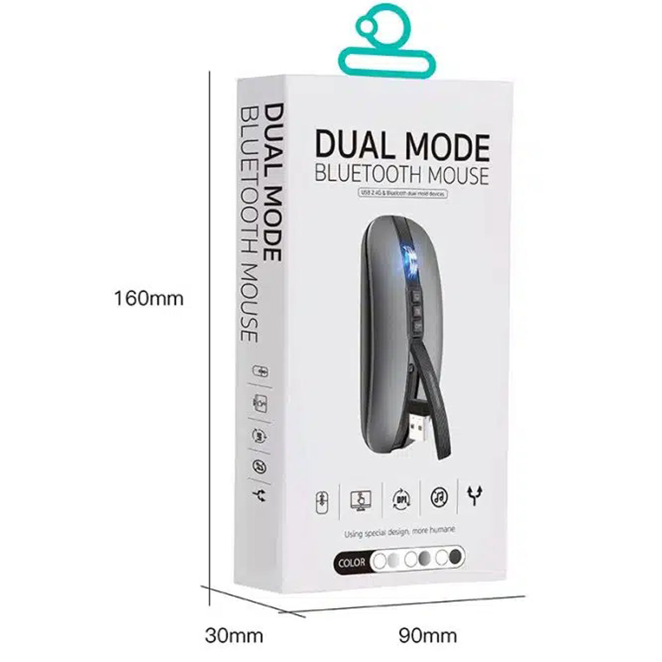 موس بی سیم دو حالته کوتتسی 84009 (3)