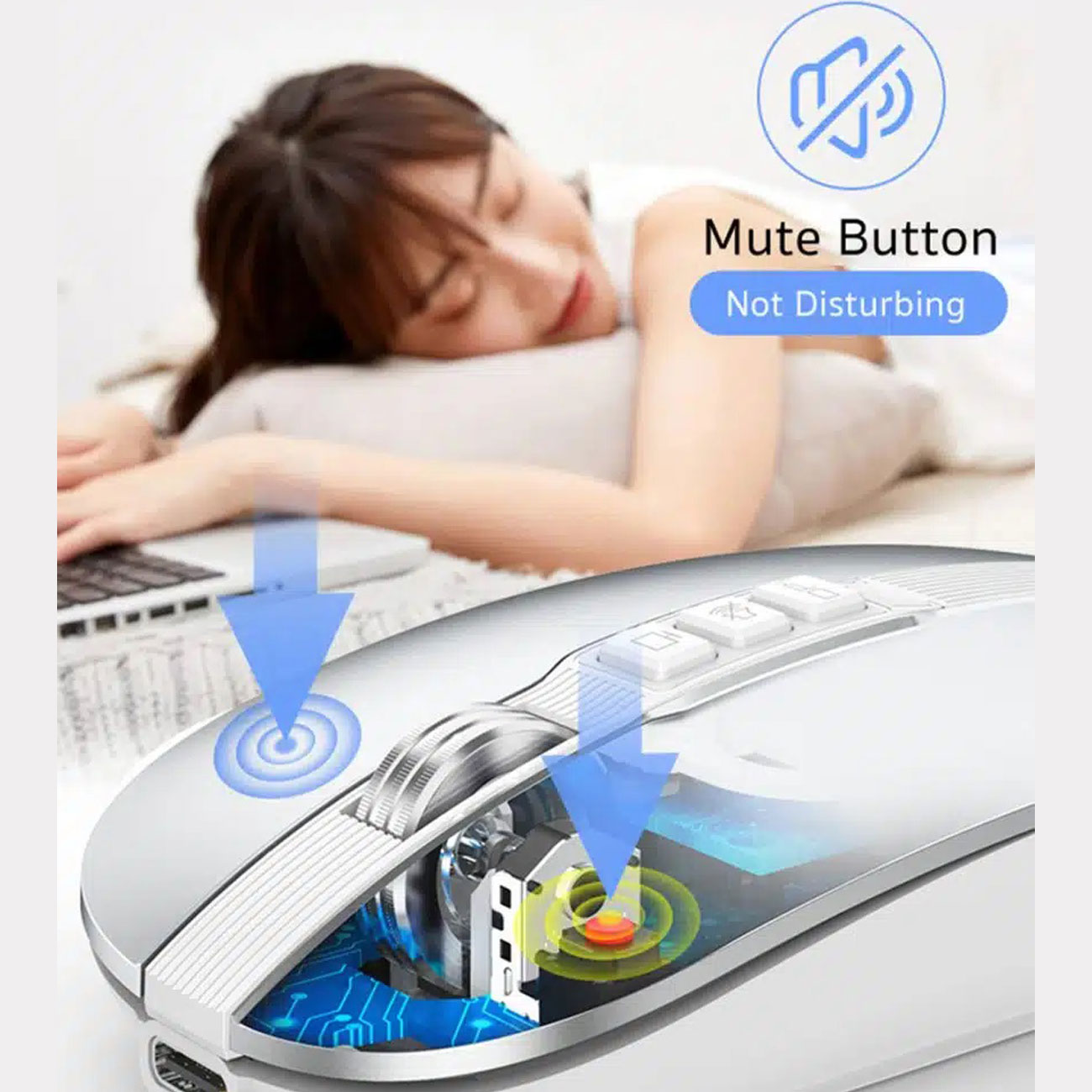 موس بی سیم دو حالته کوتتسی 84009 (7)