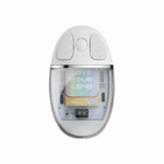 موس بی سیم دوحالته شارژی کوتسی Coteci Magic Crystal Dual Mode Mouse 84011 با بدنه شفاف